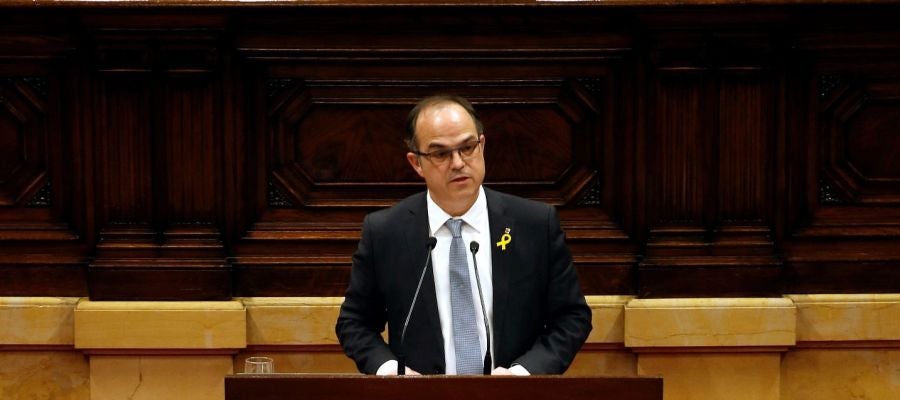 Jordi Turull en el Parlament Jordi Turull en el Parlament
