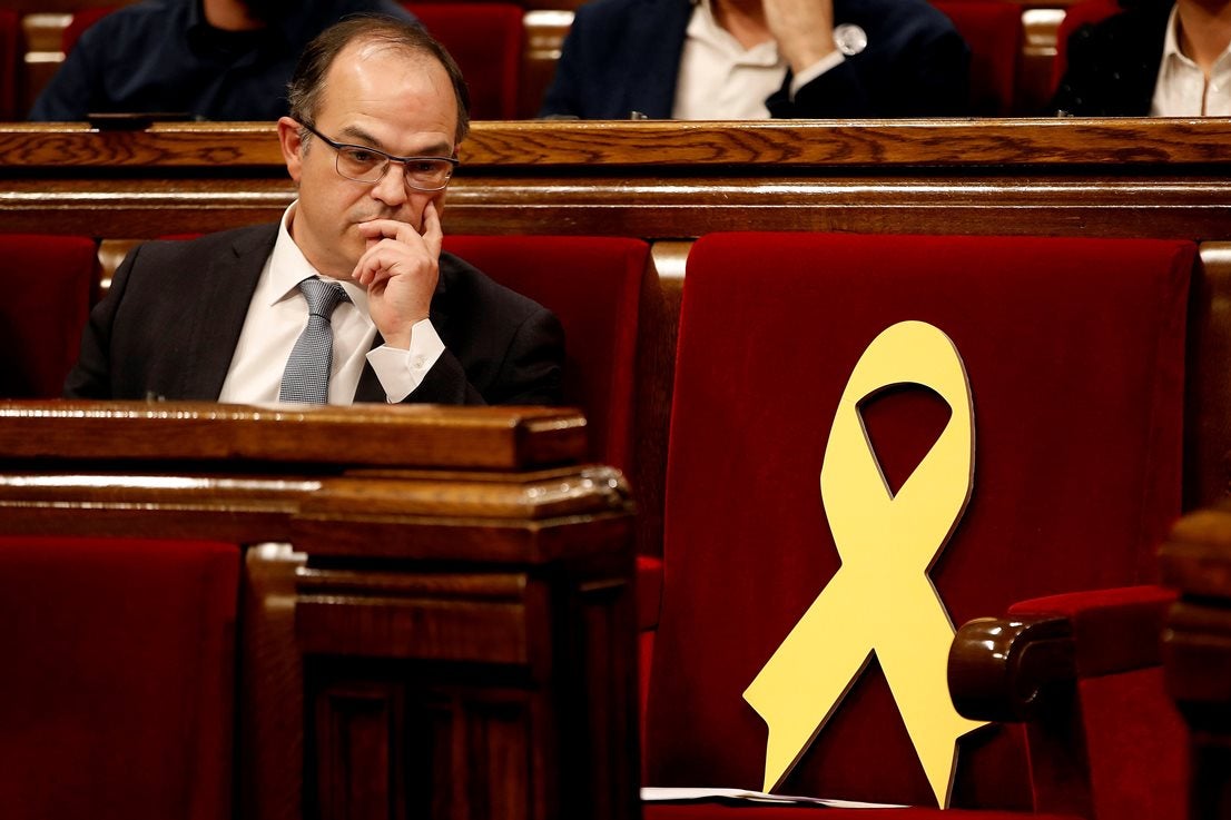 Turull afirma que fue un "golpe duro" pasar "de presidenciable a presidiario" en menos de 24 horas Turull afirma que fue un "golpe duro" pasar "de presidenciable a presidiario" en menos de 24 horas