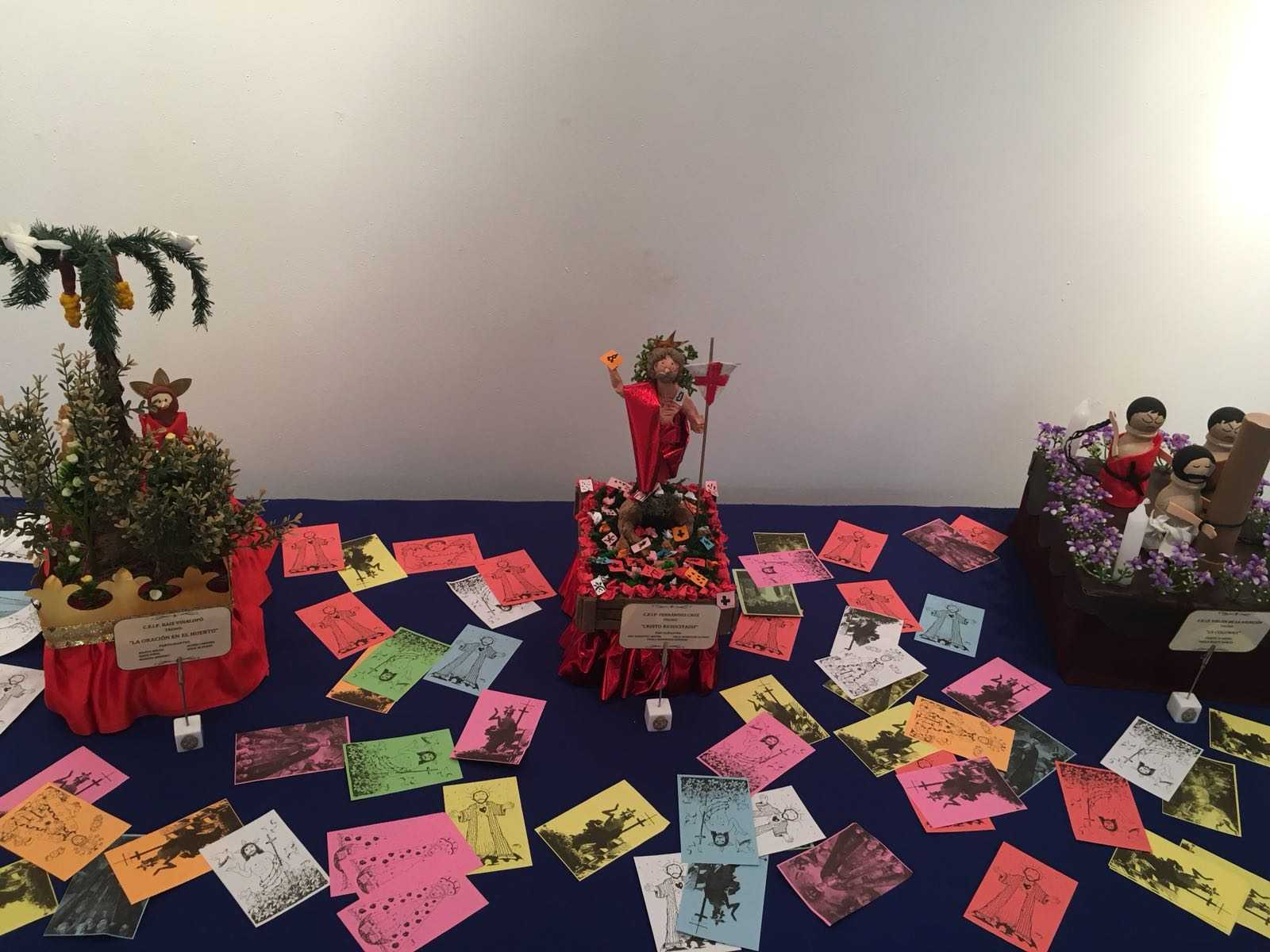 La Junta Mayor de Elche edita 100.000 aleluyas con el dibujo de Jesús Triunfante realizado por un escolar de Primaria La Junta Mayor de Elche edita 100.000 aleluyas con el dibujo de Jesús Triunfante realizado por un escolar de Primaria