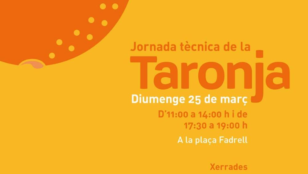 Castellón potencia el sector citrícola local con la Jornada Técnica de la Naranja.