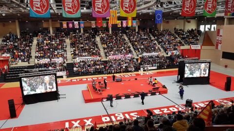 Asamblea de UGT en Zaragoza