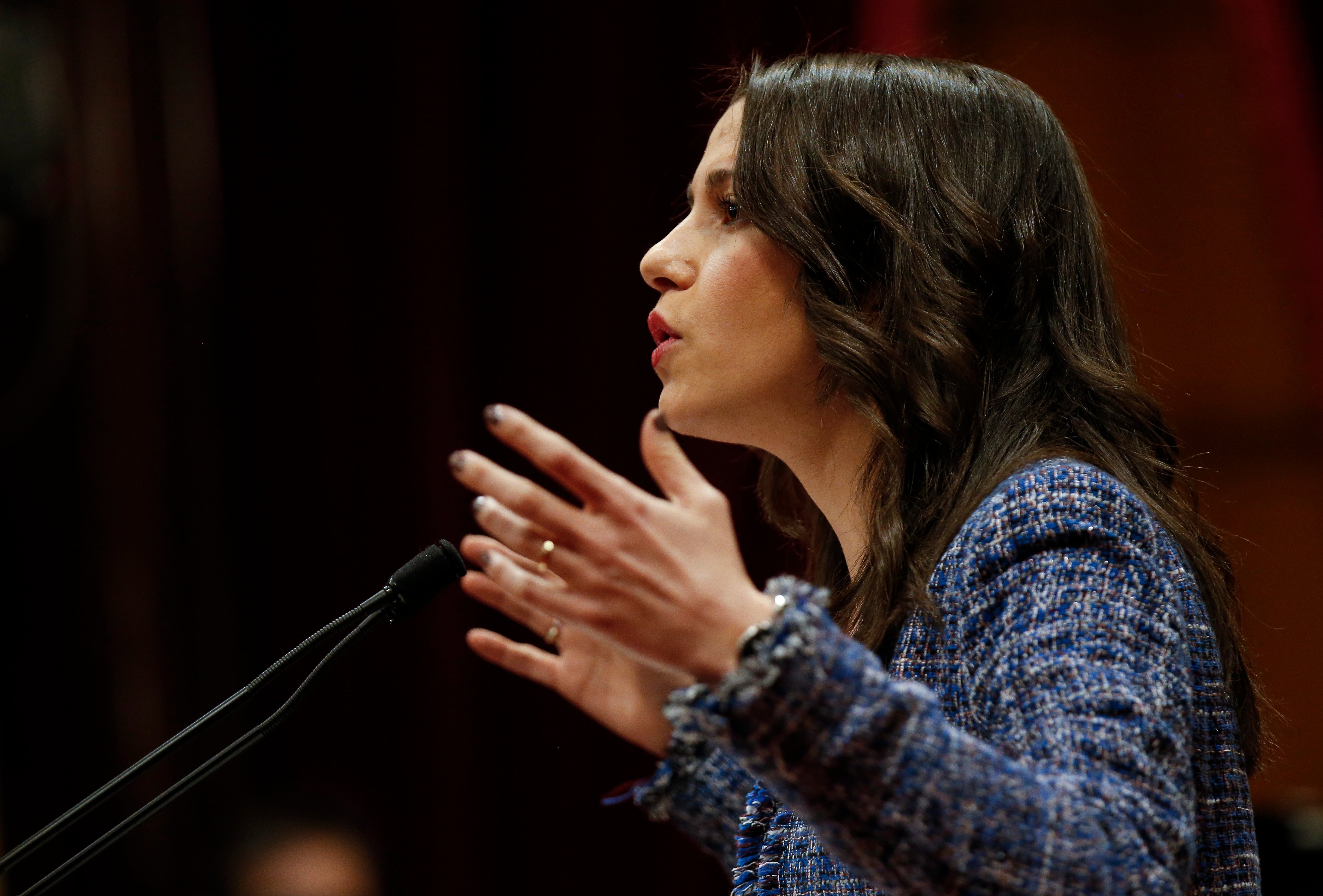Arrimadas señala que Cataluña vuelve a estar a expensas de la CUP: "Aprendan de sus errores" Arrimadas señala que Cataluña vuelve a estar a expensas de la CUP: "Aprendan de sus errores"