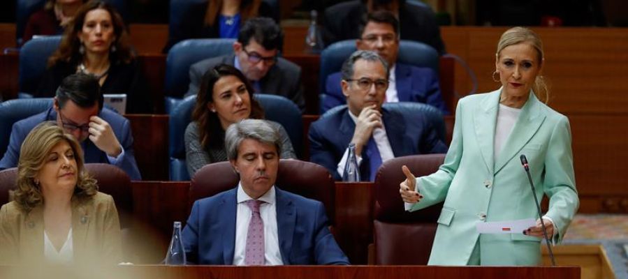 Cristina Cifuentes en la Asamblea de Madrid Cristina Cifuentes en la Asamblea de Madrid