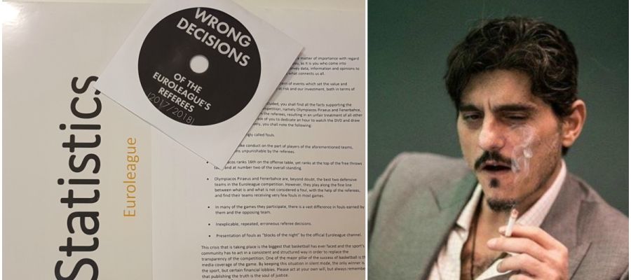 Giannakopoulos y su dossier enviado a los medios Giannakopoulos y su dossier enviado a los medios