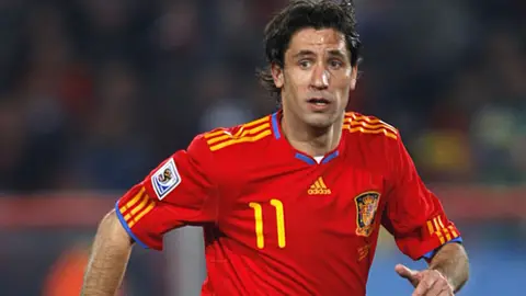 El lateral de la Selección, Joan Capdevila. El lateral de la Selección, Joan Capdevila.