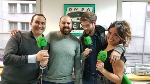 Javier Abrego, V&iacute;ctor Fern&aacute;ndez, Alberto Bonilla, Laura Azcona
