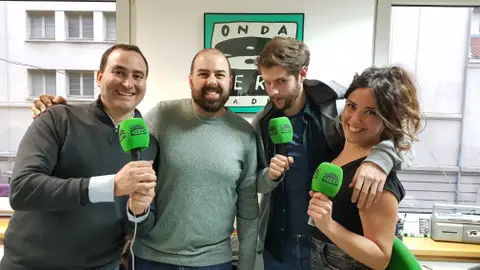 Internet en la Onda Javier Abrego, Víctor Fernández, Alberto Bonilla, Laura Azcona
