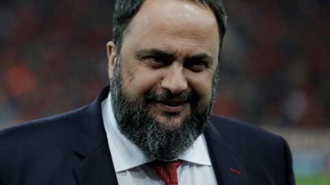 Marinakis, presidente del Olympiacos griego