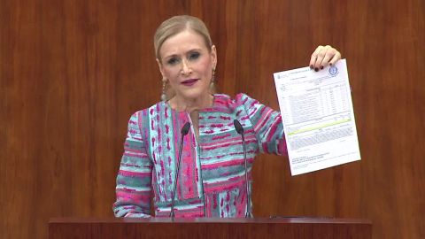 Comparecencia de Cristina Cifuentes en la Asamblea de Madrid