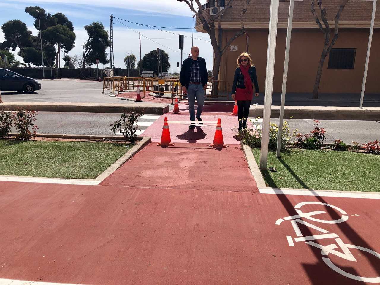 El carril bici de Almassora estrena conexión a Castellón y Burriana El carril bici de Almassora estrena conexión a Castellón y Burriana