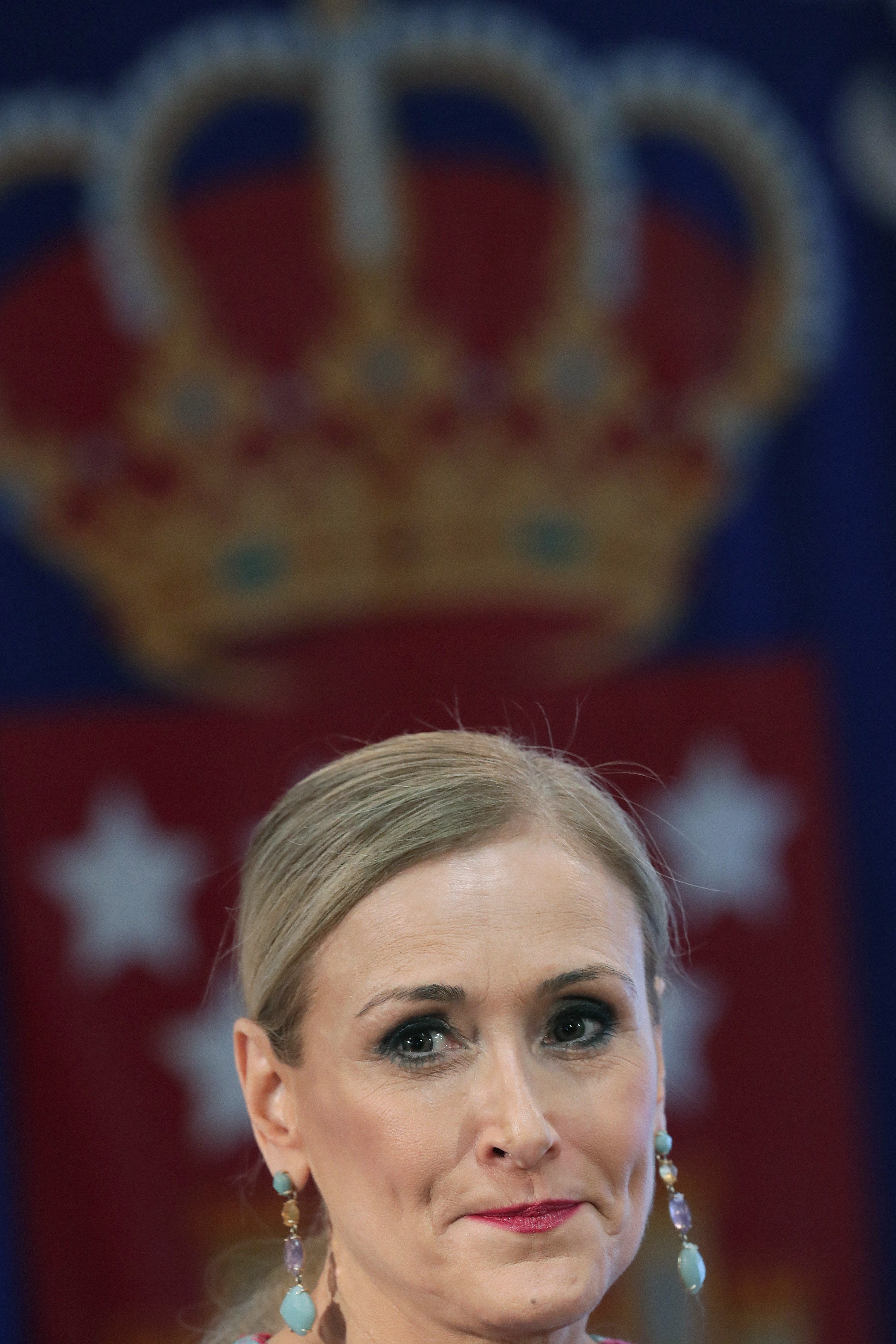 Cristina Cifuentes asegura que está "tranquilísima" y que es la universidad la que tiene que responder Cristina Cifuentes asegura que está "tranquilísima" y que es la universidad la que tiene que responder