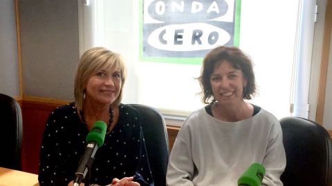 Julia Otero y Olivia Rueda en Julia en la onda