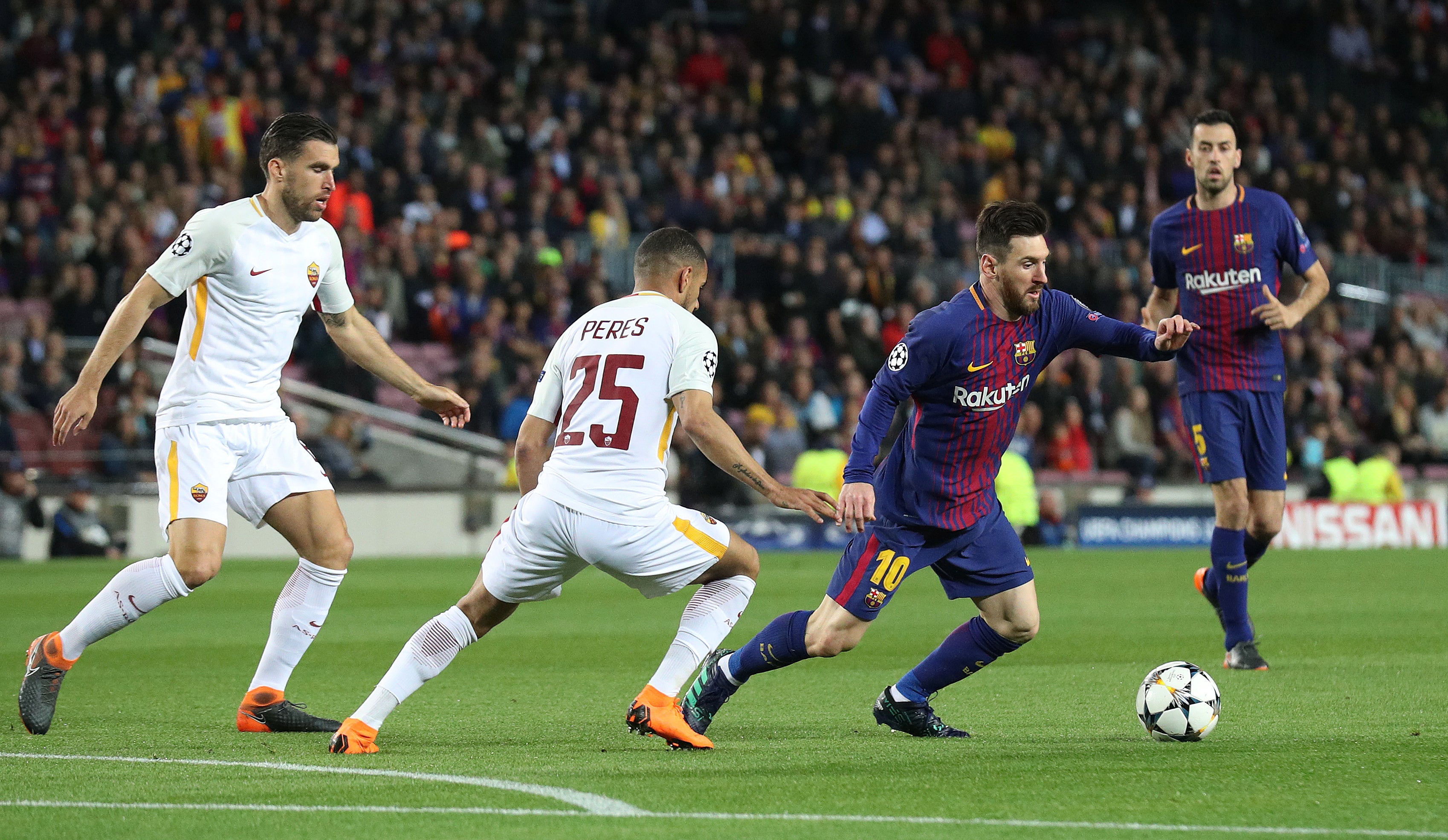 Así contamos el partido Roma - Barcelona Así contamos el partido Roma - Barcelona