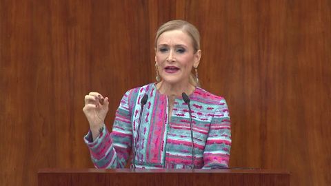Comparecencia de Cristina Cifuentes en la Asamblea de Madrid