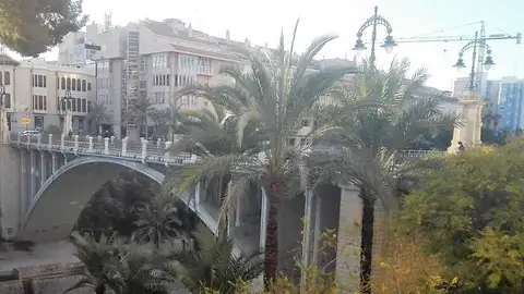 Vista del puente de Canalejas de Elche Vista del puente de Canalejas de Elche