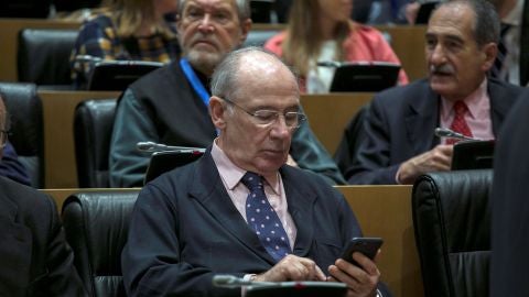 El exvicepresidente del Gobierno Rodrigo Rato 