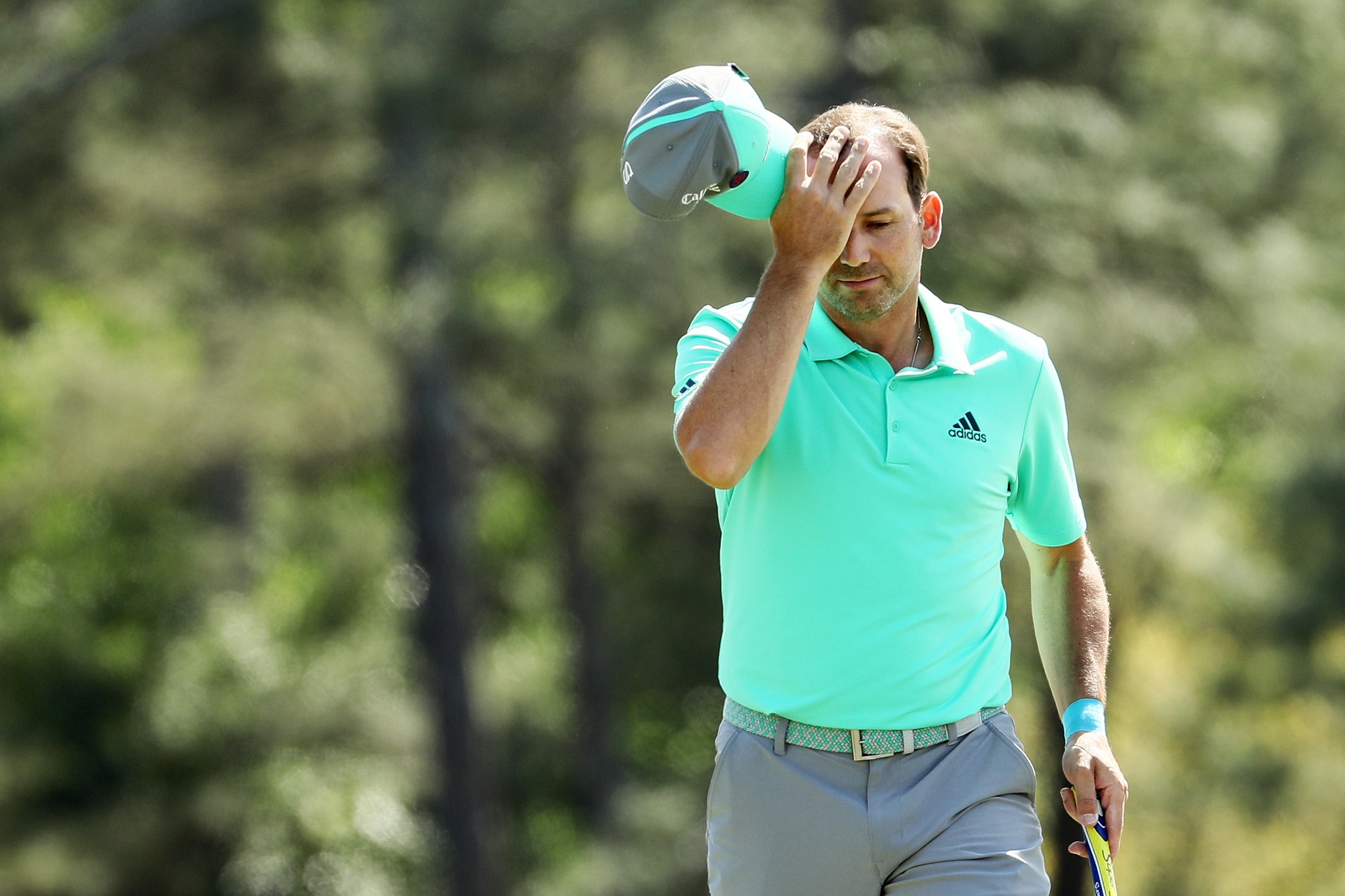 Sergio García entierra sus opciones en la primera jornada con el peor hoyo de la historia del Masters Sergio García entierra sus opciones en la primera jornada con el peor hoyo de la historia del Masters