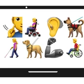 Nuevos ‘emojis’ para representar a personas con discapacidad Nuevos ‘emojis’ para representar a personas con discapacidad