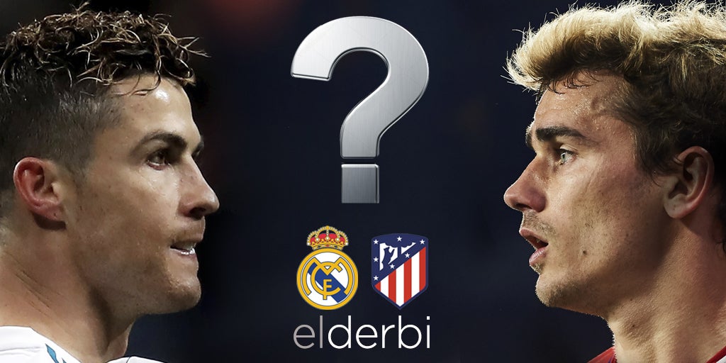 TRIVIAL: ¿Cuánto sabes del derbi de Liga entre Real Madrid y Atlético? TRIVIAL: ¿Cuánto sabes del derbi de Liga entre Real Madrid y Atlético?