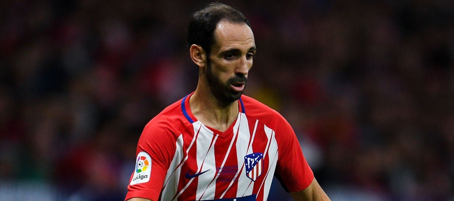 Juanfran Torres, en un partido con el Atlético de Madrid Juanfran Torres, en un partido con el Atlético de Madrid