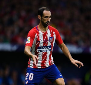 Juanfran Torres, en un partido con el Atlético de Madrid Juanfran Torres, en un partido con el Atlético de Madrid
