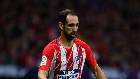 Juanfran Torres, en un partido con el Atl&eacute;tico de Madrid