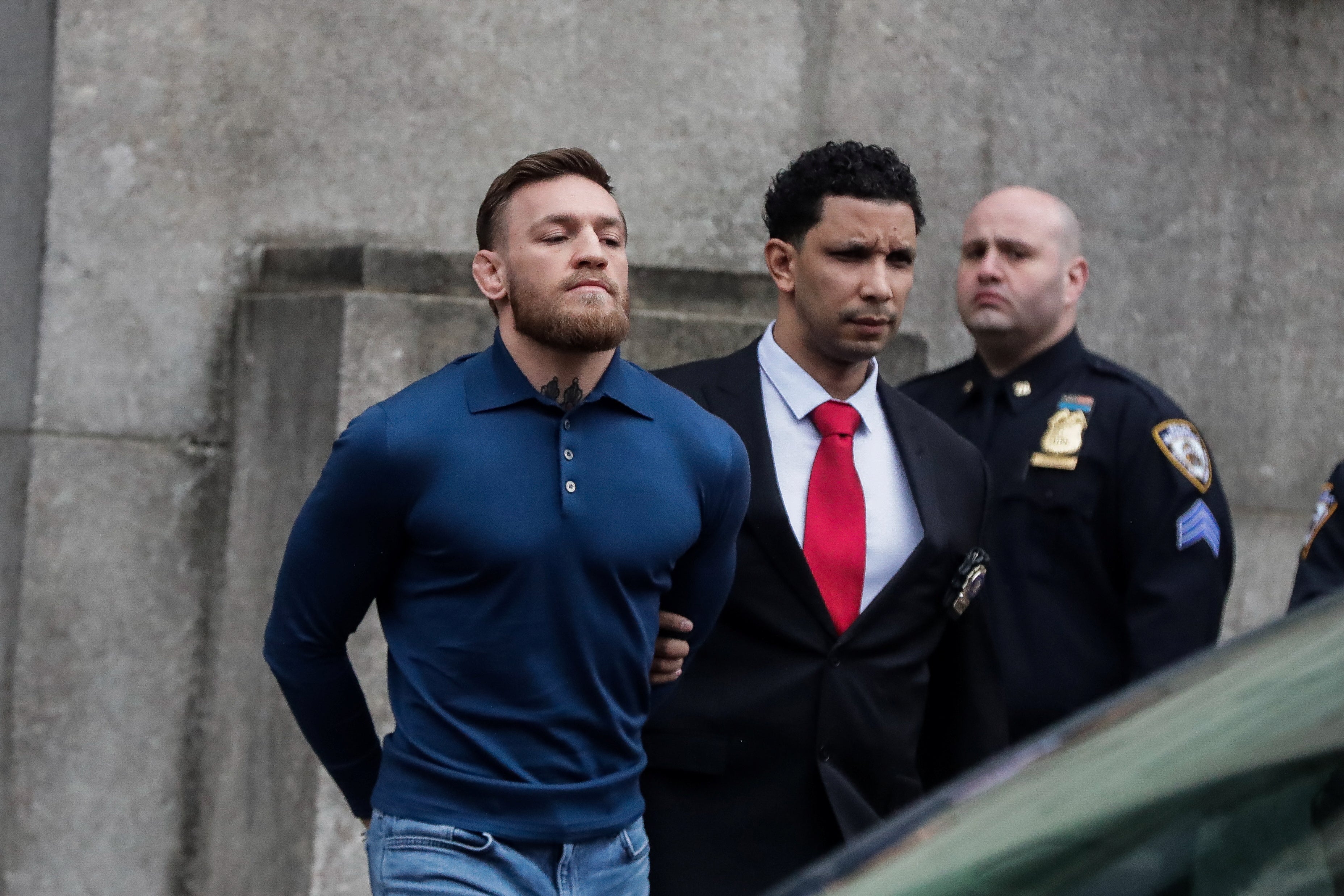 Sale a la luz la ficha policial de McGregor tras ser detenido Sale a la luz la ficha policial de McGregor tras ser detenido
