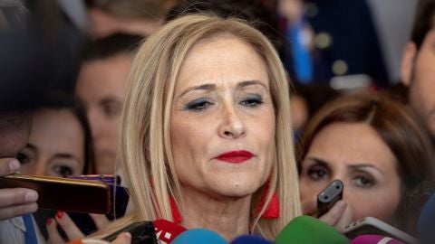 La presidenta de la Comunidad de Madrid, Cristina Cifuentes
