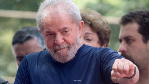 El expresidente brasile&ntilde;o Luiz Inacio Lula da Silva