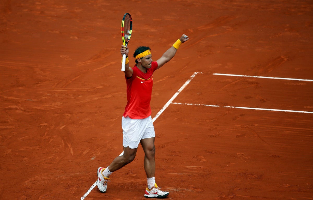 Rafa Nadal derrota a Zverev y pone el empate para España ante Alemania Rafa Nadal derrota a Zverev y pone el empate para España ante Alemania