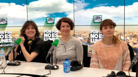 Ana Rayo Ruano, Noelia Ad&aacute;nez y Valeria Alonso
