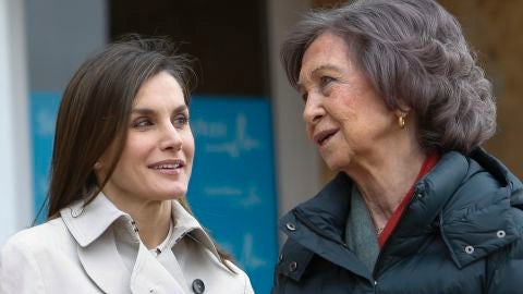 Primera imagen juntas tras su desencuentro en la misa de Pascua