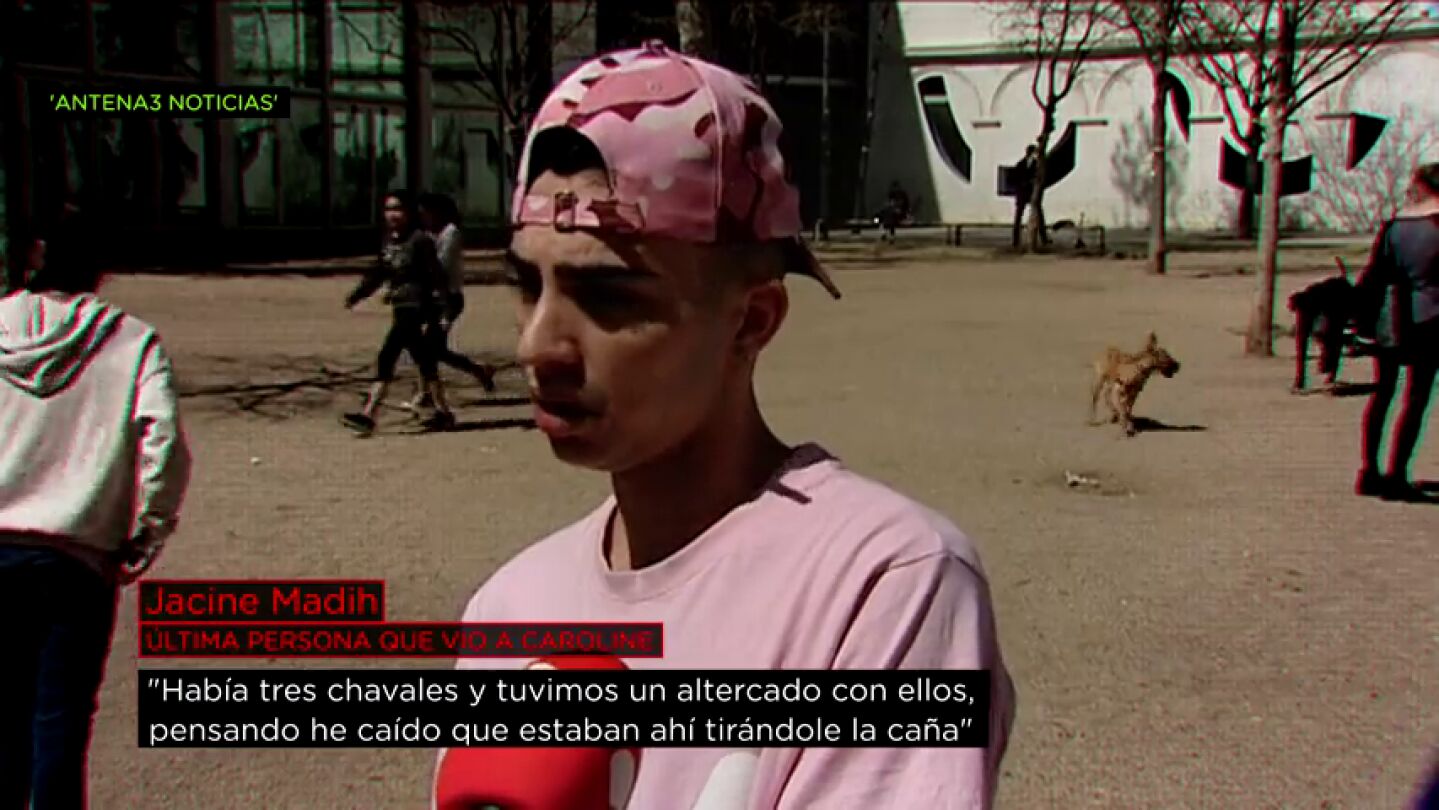 Habla la última persona que vio a Caroline del Valle la noche de su desaparición: "Me giré, vi que estaba chillando y no la vi más"
