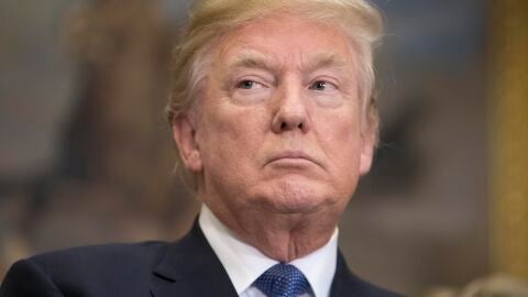 El presidente estadounidense, Donald Trump