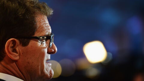 Fabio Capello, en una entrega de premios