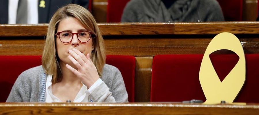 Elsa Artadi en el Parlament Elsa Artadi en el Parlament