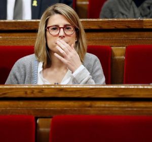 Elsa Artadi en el Parlament Elsa Artadi en el Parlament