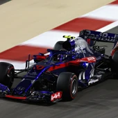 Pierre Gasly, rodando en Baréin con su Toro Rosso Pierre Gasly, rodando en Baréin con su Toro Rosso