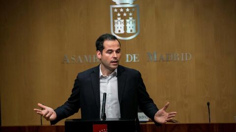 El portavoz de Ciudadanos en la Asamblea de Madrid, Ignacio Aguado