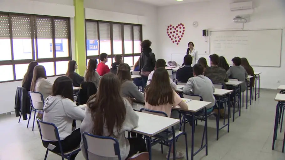 Aula de la ESO Aula de la ESO