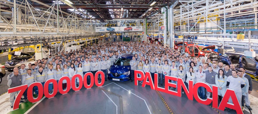 7 millones de coches: el éxito de Renault Palencia 7 millones de coches: el éxito de Renault Palencia