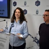 Sara Martínez, portavoz del Equipo de Gobierno, y Alberto Lillo, concejal de Urbanismo