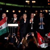 Viktor Orbán, tras ganar las elecciones en Hungría