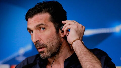 Buffon, en rueda de prensa