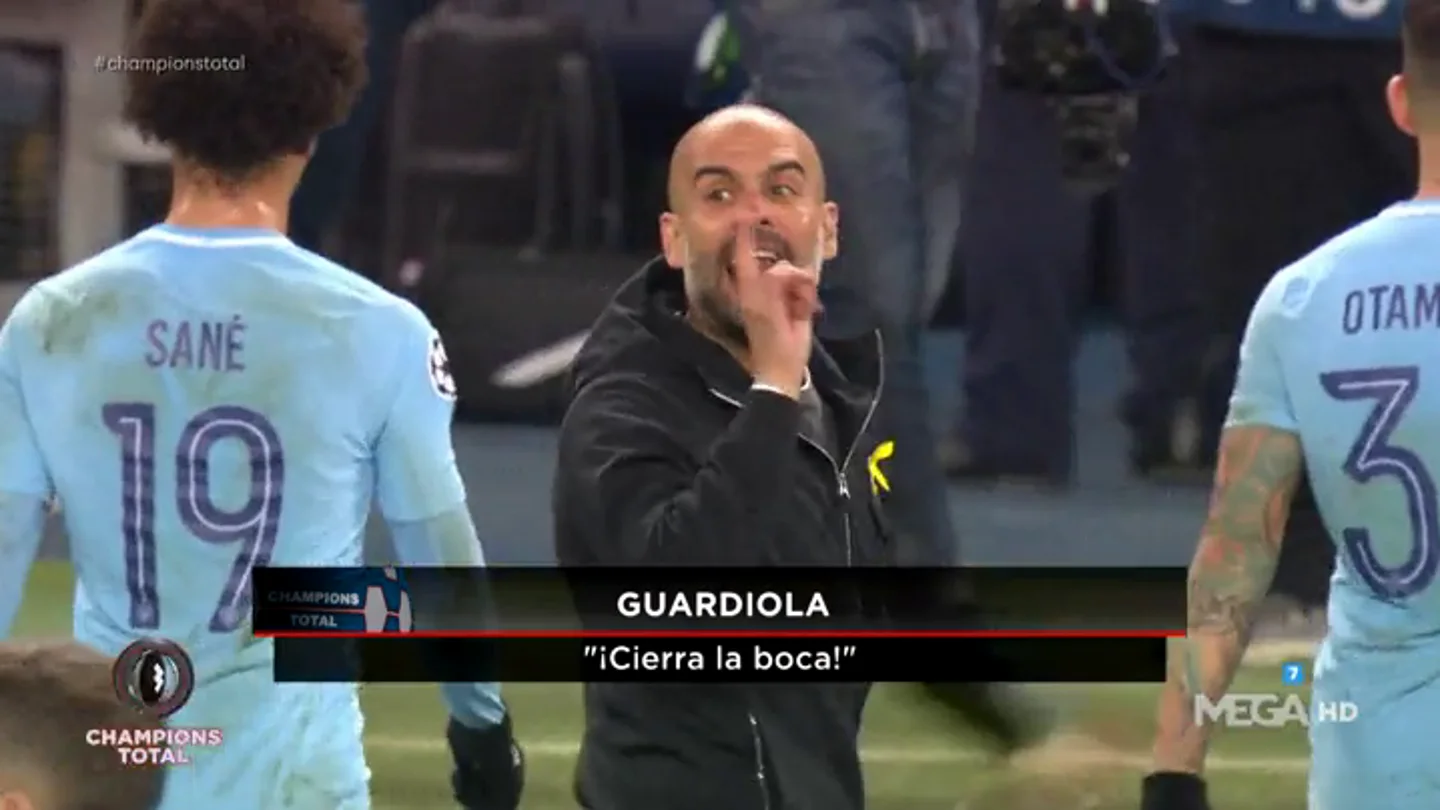Así expulsó Mateu Lahoz a Guardiola Así expulsó Mateu Lahoz a Guardiola
