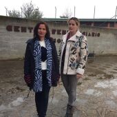 Las diputadas nacionales del PSOE, Mari Luz Martínez Seijo y Zaida Cantera, visitaban hoy las instalaciones del Centro Penitenciario de La Moraleja
