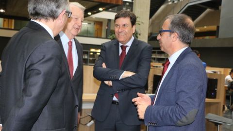El consejero de empleo ha visitado hoy el Campus Mar&iacute;a Zambrano de Segovia