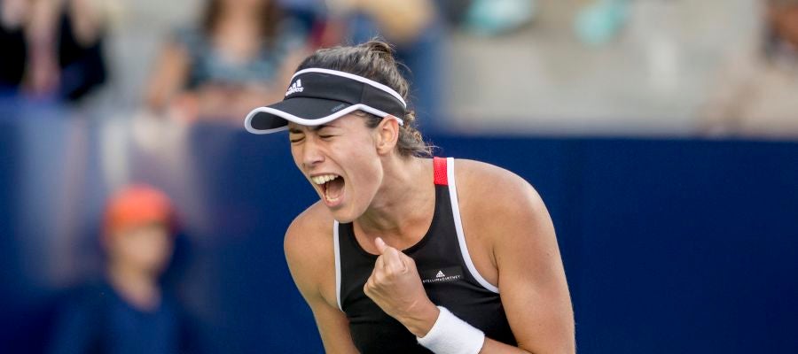Muguruza celebra su título en Monterrey Muguruza celebra su título en Monterrey