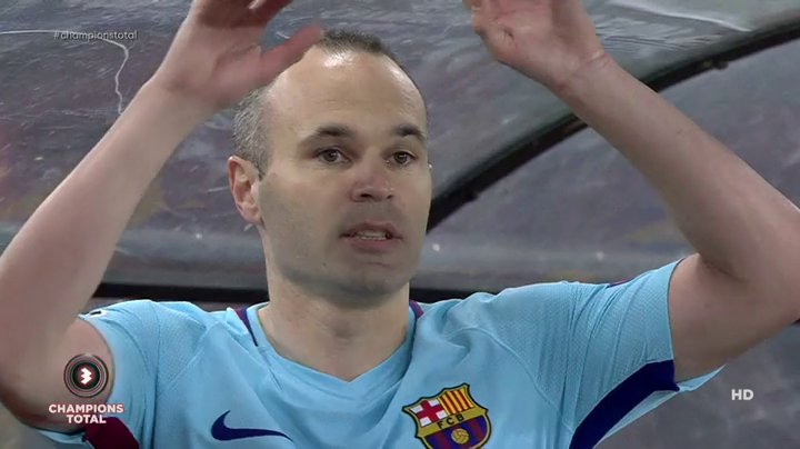 Iniesta: "Es una posibilidad que haya sido mi último partido en Champions, por eso duele más" Iniesta: "Es una posibilidad que haya sido mi último partido en Champions, por eso duele más"