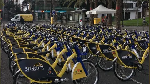 Nuevas bicicletas públicas de Las Palmas de Gran Canaria presentadas el 8 de abril de 2018 Nuevas bicicletas públicas de Las Palmas de Gran Canaria presentadas el 8 de abril de 2018